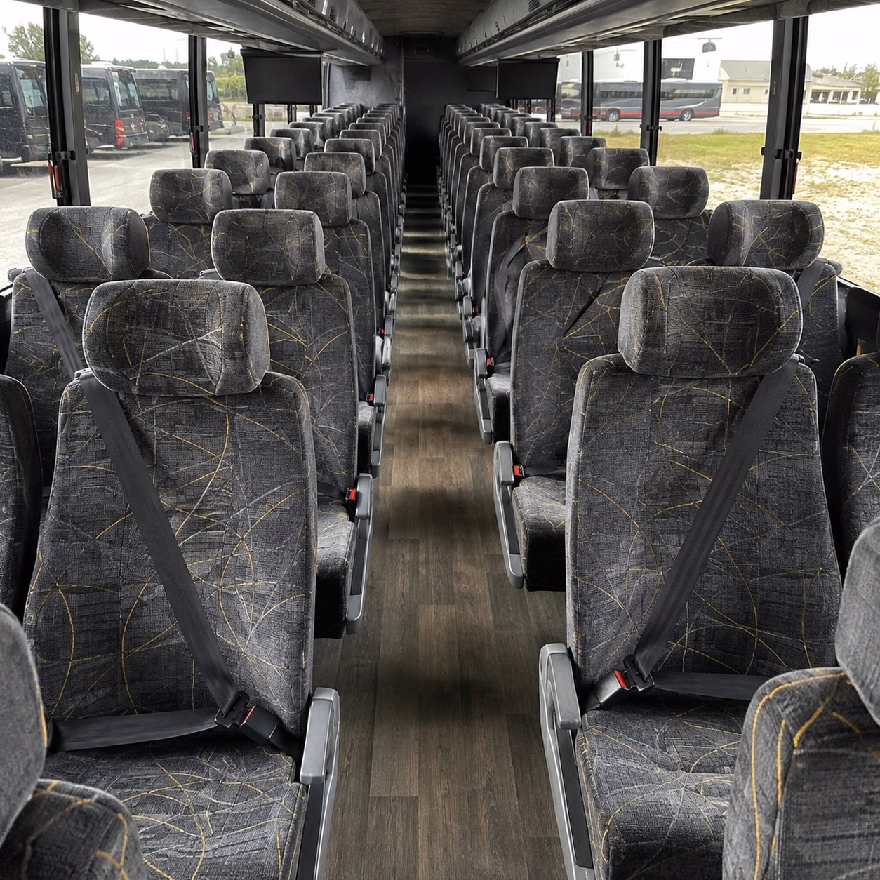 boise charter bus interior gallery