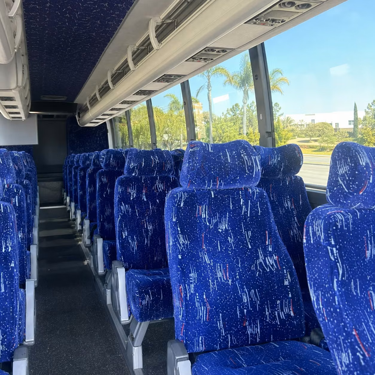 boise charter bus rental inside